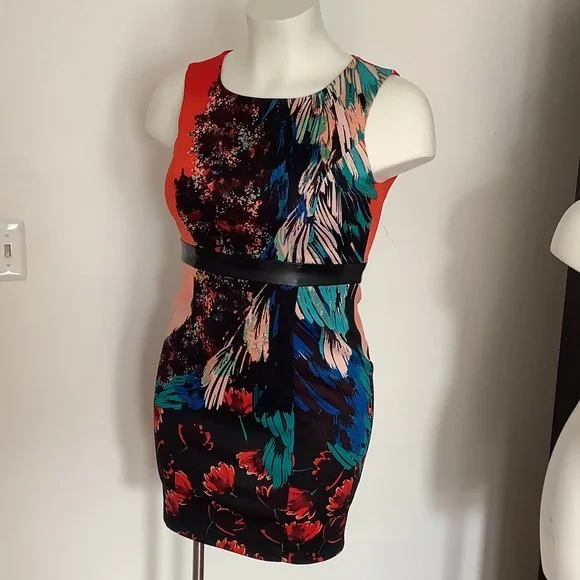 blue dress for fall Cabana Life - Myers Tie Waist Midi Dress - Blue main image 1